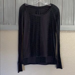 Lululemon long sleeve burn out tee